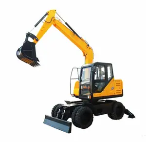 Discount Sales Of High quality JH9150 0.28m3 Wheeled Excavator Municipal Pipeline Repair Specialized for Landscaping Project