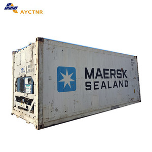 High quality container freezer cold storage room 20ft 20rf CSC certified used shipping container for frozen refrigeration