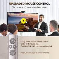 Produk Tren 2026 Kedatangan Terbaru N95s BLE Wireless Presenter Mouse Control Annotation Countdown Timer 100m untuk Kantor Ruang Kelas