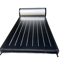 Système de chauffe-eau solaire à haute efficacité avec collecteur thermique à panneaux plats de 200 L, très vendu, pour hôtels et utilisation extérieure