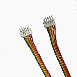 Индивидуальный кабельный сборочный узел из провода 28 AWG с 5-контактными разъемами и плоским ленточным кабелем с штекером - Product Image 4