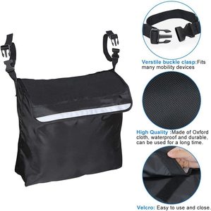 Custom 600d Polyester Wheelchair Bag Wheel <b>Chair</b> Shopping Storage Bag - Product Image 6