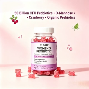 Gomitas Probióticas Sin Azúcar para Mujeres, 10 Cepas de Probióticos con Prebióticos y Enzimas para la Digestión, Salud Femenina y Apoyo Inmunológico - Product Image 3