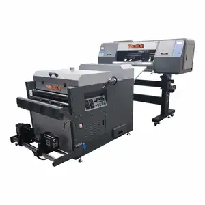 dtf printer printing machine 60 cm with two heads I3200A1 heads fast printing for any DIY working for any fabric