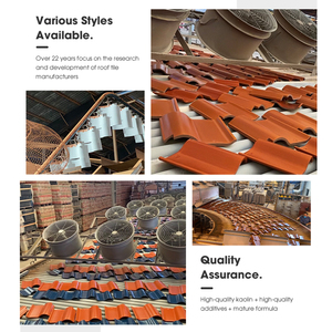 Kostengünstige Moderne Quadratische Villa-Dachziegel Wasserdichte Farbbeschichtete Terrakotta-Keramik-Dachziegel Feuerfest Windbeständig - Product Image 4