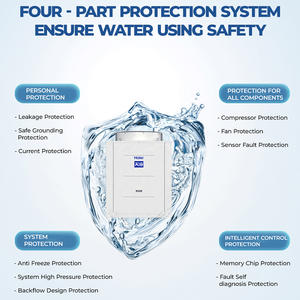 Convertisseur de soufflage de réservoir New Energy <span class=keywords><strong>200L</strong></span> <span class=keywords><strong>Chauffe</strong></span>-<span class=keywords><strong>eau</strong></span> à pompe à chaleur commerciale pour l'<span class=keywords><strong>eau</strong></span> chaude et le chauffage par le sol - Product Image 2