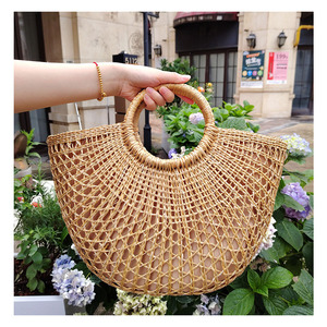 3194 haute qualité en gros <span class=keywords><strong>sac</strong></span> fait main femmes 2024 été paille <span class=keywords><strong>plage</strong></span> fourre-tout sacs tissé <span class=keywords><strong>sac</strong></span> à main femmes paille <span class=keywords><strong>sac</strong></span> <span class=keywords><strong>de</strong></span> <span class=keywords><strong>plage</strong></span> - Product Image 1