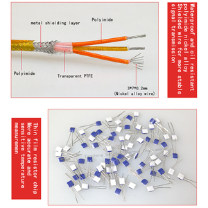 Penginderaan Suhu Magnetik, <span class=keywords><strong>Probe</strong></span> Suhu Pt100 dengan Patch Hisap Magnetik, Magnet Adsorpsi - Product Image 3