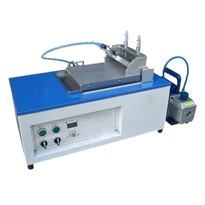 Máquina de recubrimiento de batería de litio para la fabricación de celdas de monedas, electrodos de laboratorio con plato de vacío y cuchilla médica de 100-250mm