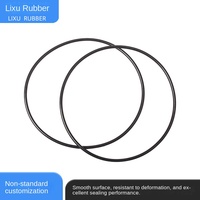 Bagues d'étanchéité en néoprène/silicone de forme personnalisée non standard fournies par le fabricant, composants en caoutchouc, modèle LX-0104, origine Zhejiang