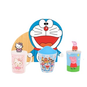 Wuhe Cartoon Water Cup With Lid For Kids Food Grade Melamine Drink Cup - Product Image 3