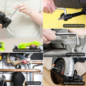 Set di chiavi a brugola esagonali a L, Set di chiavi esagonali da 11 pezzi strumenti Hardware per chiavi esagonali <span class=keywords><strong>dimensioni</strong></span> SAE pollici 0.05-1/4, corto - Product Image 2