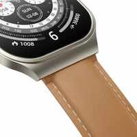 Reloj Inteligente Cuadrado C49Pro para Llamadas, Monitor de Sueño, Monitor de Actividad Física, Pantalla HD de 2.01 Pulgadas, Cargador Inalámbrico, Resistente al Agua IP65