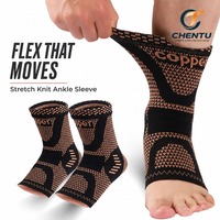 Attelle de cheville stabilisatrice respirante en nylon, enveloppement de compression pour le pied, protection pour la course et le football, outil de soulagement des entorses