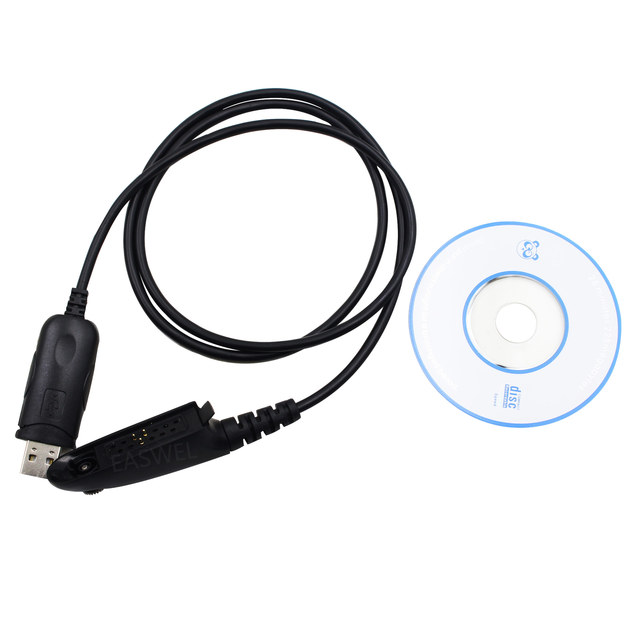 New RPC-340U Programming Cable for Two Way Radio HT750 HT1250 PRO5150 GP340 GP338 GP328 USB Port