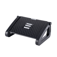 Repose-pieds massant multifonctionnel en plastique, style minimaliste moderne, réglable, pour bureau, maison, chambre, coussin de pieds
