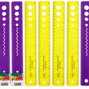 Reglas Flexibles de Plástico de 20cm/30cm del Fabricante, con Buen Precio y Tamaño Personalizado, Reglas Suaves para la Escuela - Product Image 6