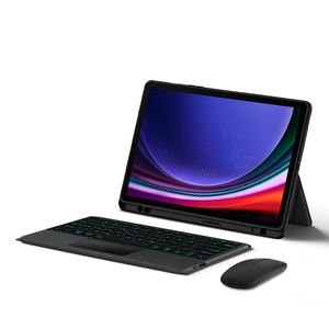 अल्ट्रा पतले चमड़े के कवर केस वायरलेस दांत कीबोर्ड के लिए वायरलेस दांत कीबोर्ड 10.4 - Product Image 4