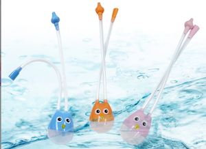 อุปกรณ์ดูแลเด็กทารก เครื่องดูดน้ำมูกเด็กแรกเกิด เครื่องดูดน้ำมูกแบบสุญญากาศ ปลอดภัยสำหรับทำความสะอาดจมูกเด็กทารก อุปกรณ์ใส่สายสวนจมูกเด็ก - Product Image 4