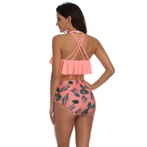 Filles à la mode Brillant Maillot De Bain Haute Fourche Dos Nu Victoria Monokini Sunflow Maillot De Bain Chaude Micro <span class=keywords><strong>Bikini</strong></span> - Product Image 3