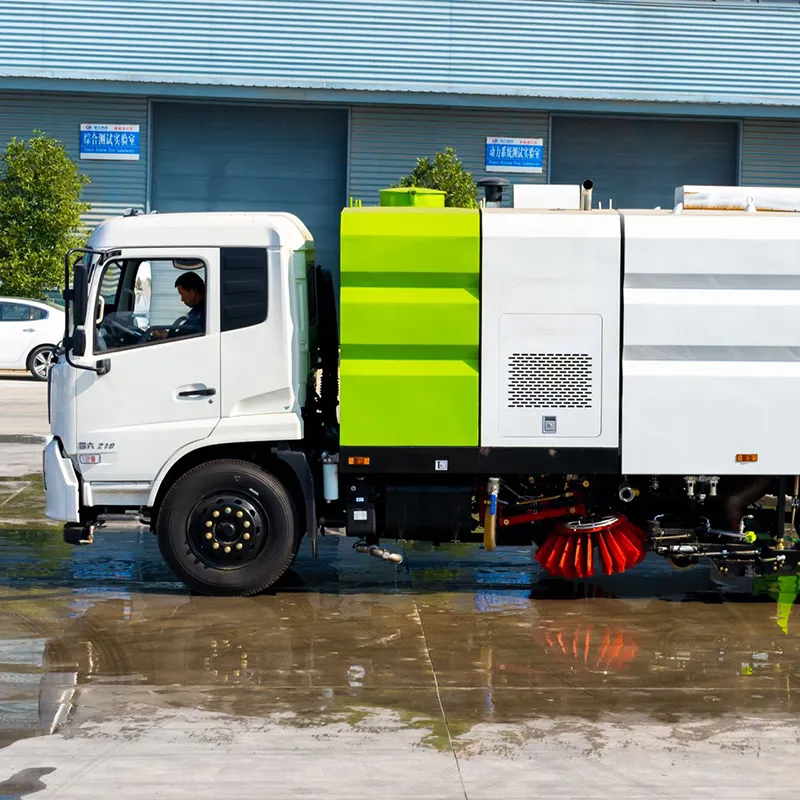 Factory direct sale road sweeper multi-function washing and sweeping integrated vehicle floor cleaning truck