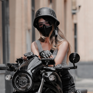 <span class=keywords><strong>Casque</strong></span> modulaire à demi-visage ouvert en fibre de carbone Dot Vintage Retro Motorbike <span class=keywords><strong>pour</strong></span> casques de <span class=keywords><strong>moto</strong></span> <span class=keywords><strong>Harley</strong></span> <span class=keywords><strong>Davidson</strong></span> Cafe Racer - Product Image 3