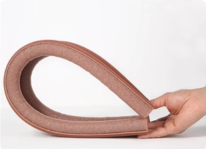 In fabbrica Custom tiraggio tappo a prova di rumore può tagliare qualsiasi dimensione schiuma striscia di tenuta inferiore della porta in pelle sotto la porta - Product Image 3