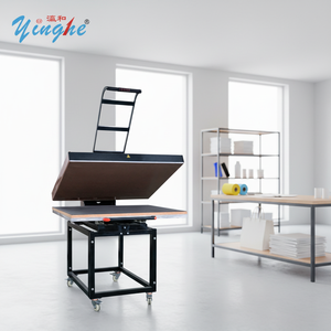 Máquina de prensa de calor plana de gran tamaño 80*100cm, máquina de formato grande en venta a buen precio en los almacenes de Guinea y Costa de Marfil. - Product Image 1