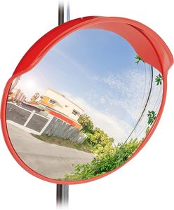 Miroir convexe de haute qualité, miroir grand angle, miroir rond convexe pour garage, circulation routière, allées, cour, entrepôt - Product Image 1