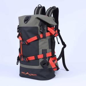 Sac à dos pliable en PVC imperméable 20-50L portable pour la randonnée, le cyclisme, les voyages, le kayak, le camping, l'escalade, la pêche, l'usage quotidien - Product Image 2