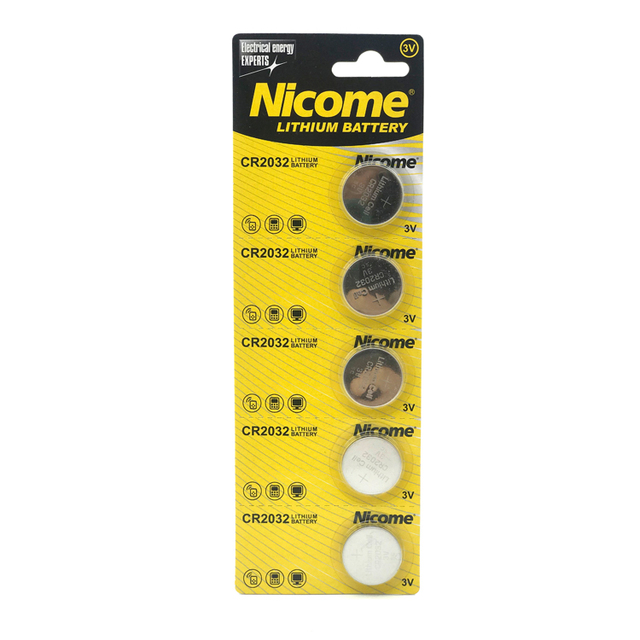 3v Lithium Button Cell CR2032 Battery for Camera