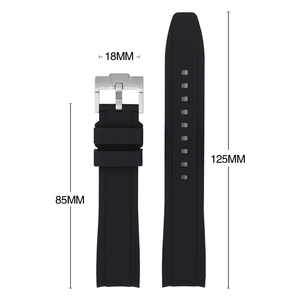 Bande en caoutchouc TPU de qualité supérieure pour montre de marque Curve et bracelet universel compatible avec <span class=keywords><strong>Omega</strong></span> X <span class=keywords><strong>Swatch</strong></span> Co Branded <span class=keywords><strong>Moonswatch</strong></span> - Product Image 4