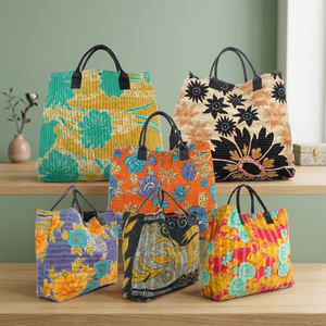 กระเป๋า Kantha ทำด้วยมือวินเทจขายส่งจำนวนมาก - Product Image 2