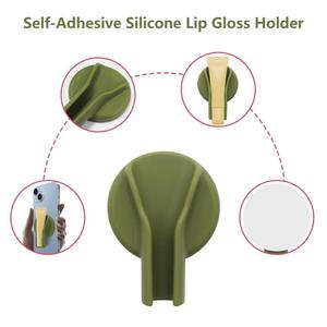 Silicone Lip Gloss <b>Holder</b> Phone Case With Back Adhesive Lip <b>Holder</b> for <b>iPhone</b> and Android Lip Balm Case (Lipgloss NOT Included) - Product Image 4