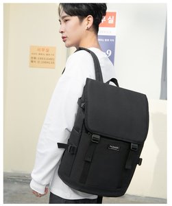 Sac à dos pour ordinateur portable sportif décontracté multifonctionnel à grande capacité, à motif géométrique, imperméable et antivol, fabriqué en Chine - Product Image 5