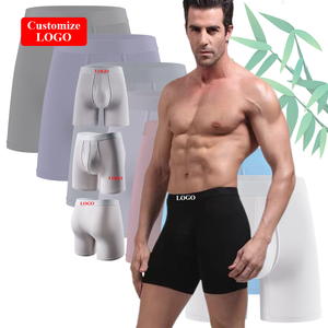 Novità 2025 <span class=keywords><strong>Boxer</strong></span> da <span class=keywords><strong>Uomo</strong></span> Morbidi in Bambù Slip Elasticizzati <span class=keywords><strong>Taglie</strong></span> <span class=keywords><strong>Forti</strong></span> con Tasche Laterali - Product Image 1