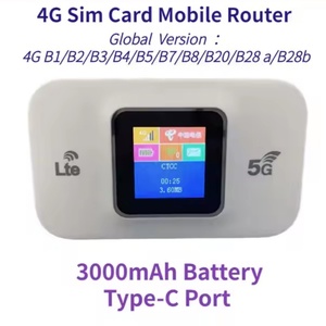 Modem WiFi mobile 4G sans fil LTE 150 Mbps WiFi 300 Mbps Internet rapide longue durée - Product Image 2