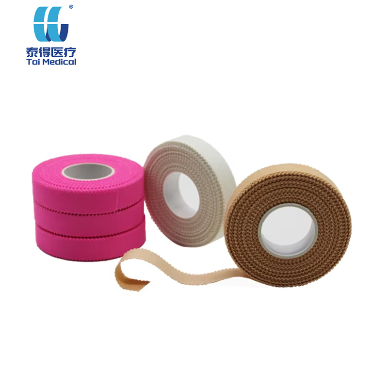 Custom Logo Color Printed 2.5cm 10m Cotton Breathable Water Resistant Unisex Sports Tape For Weightlifting Crossfit BJJ Jiu