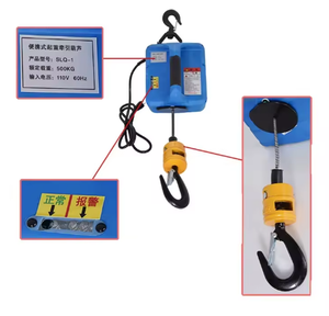 Alat Pengangkat Tali Kawat Baja Berkualitas Tinggi 500kg 110V 220V Kontrol Kabel Derek Listrik Portabel <span class=keywords><strong>Mini</strong></span> Windlass - Product Image 5