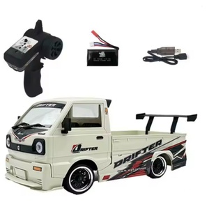WPL NOUVEAU SJY-D14s Voiture RC de drift sans balais en métal, 4x4 tout-terrain, mini-camion prêt à l'emploi, 2 canaux, portée 30m, haute vitesse - Product Image 1