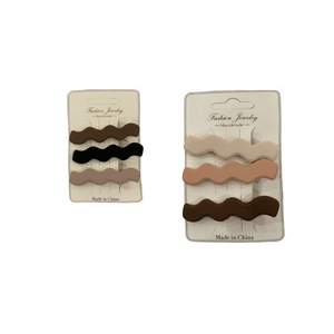 Wavy Hair Clip For Baby Made In China 12 Pcs Pack Fashion Jewelry - Product Image 2