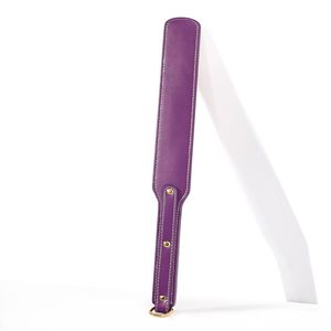 SP Tool SM Flirting Tri Color Vegetable Tanning Leather Sex Training Tool Adult Sex Products Sex Toys Hand Beats - Product Image 5