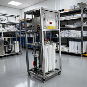 लागत प्रभावी प्रवेश-स्तर 250l स्टेनलेस स्टील रो झिल्ली रिवर्स ऑस्मोसिस जल उपचार इकाई 250l/घंटे वाइटनामी - Product Image 1