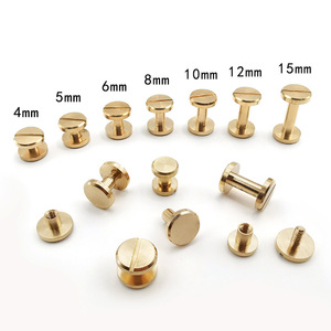Vis à tête plate en alliage d'aluminium résistant à l'usure et à la corrosion, goujons filetés, fixations pour assemblage <span class=keywords><strong>bois</strong></span> et métal - Product Image 6