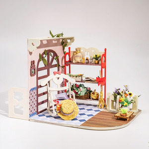 KNOWME-Rompecabezas 3D <span class=keywords><strong>de</strong></span> madera <span class=keywords><strong>para</strong></span> <span class=keywords><strong>casa</strong></span> <span class=keywords><strong>de</strong></span> muñecas, mini casas <span class=keywords><strong>de</strong></span> bricolaje <span class=keywords><strong>para</strong></span> caja ciega, muñecas, decoraciones ensambladas <span class=keywords><strong>para</strong></span> <span class=keywords><strong>niñas</strong></span> - Product Image 5