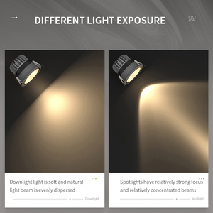 AIER Die-Cast Nhôm Chống Chói Ẩn Chiếu Sáng Trong Nhà COB Lõm Spot-It <span class=keywords><strong>Led</strong></span> Downlight Ánh Sáng Trần Đối Với Trang Chủ Thương Mại - Product Image 5