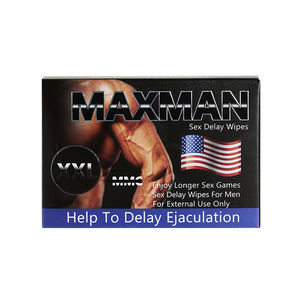 Toallitas Retardantes Maxman 2025, Novedad para Relaciones Sexuales Prolongadas con Extractos de Plantas Naturales Puras para Hombres - Product Image 5