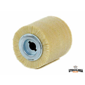 Flexible fiber roller for <b>wood</b> <b>polishing</b> 100x100mm - Product Image 1