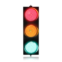 Feu de signalisation routière LED de 300 mm avec télécommande sans fil, feu stop pour passage piétonnier