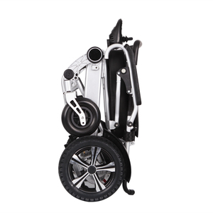 Fauteuil roulant électrique pliable et inclinable pour personnes âgées, avec batterie au lithium, grande autonomie, fauteuil roulant électrique automatique - Product Image 3